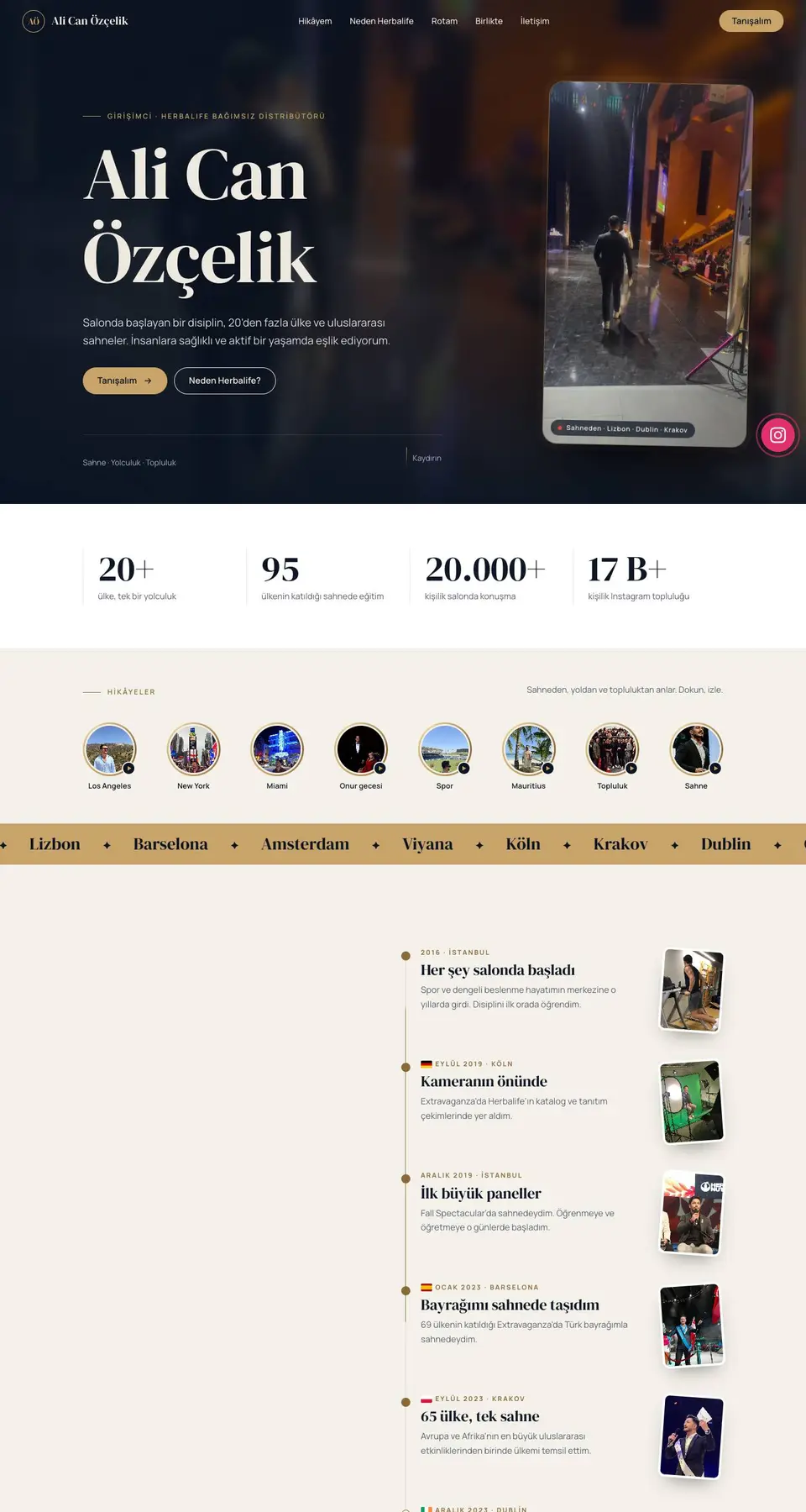 Ali Can Özçelik web sitesi
